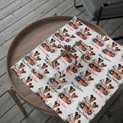 Festive Christmas Wrapping Paper