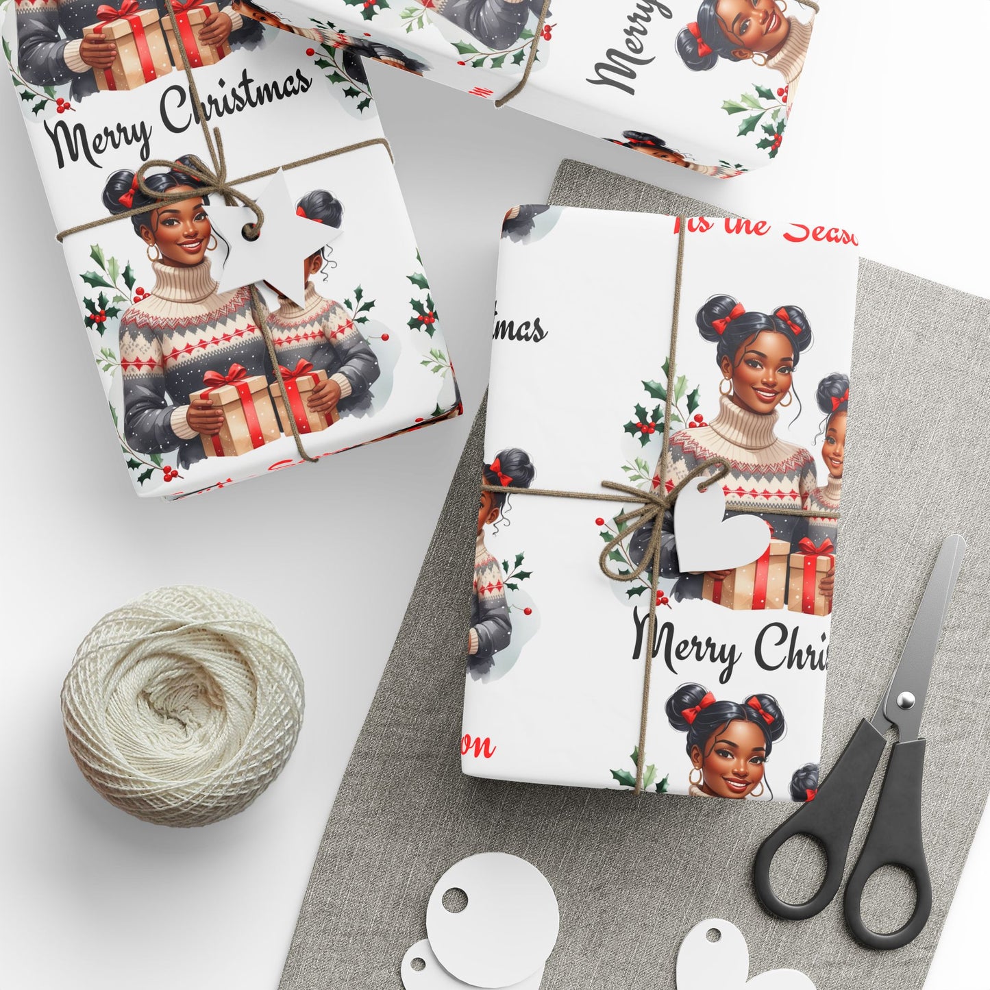 Festive Christmas Wrapping Paper